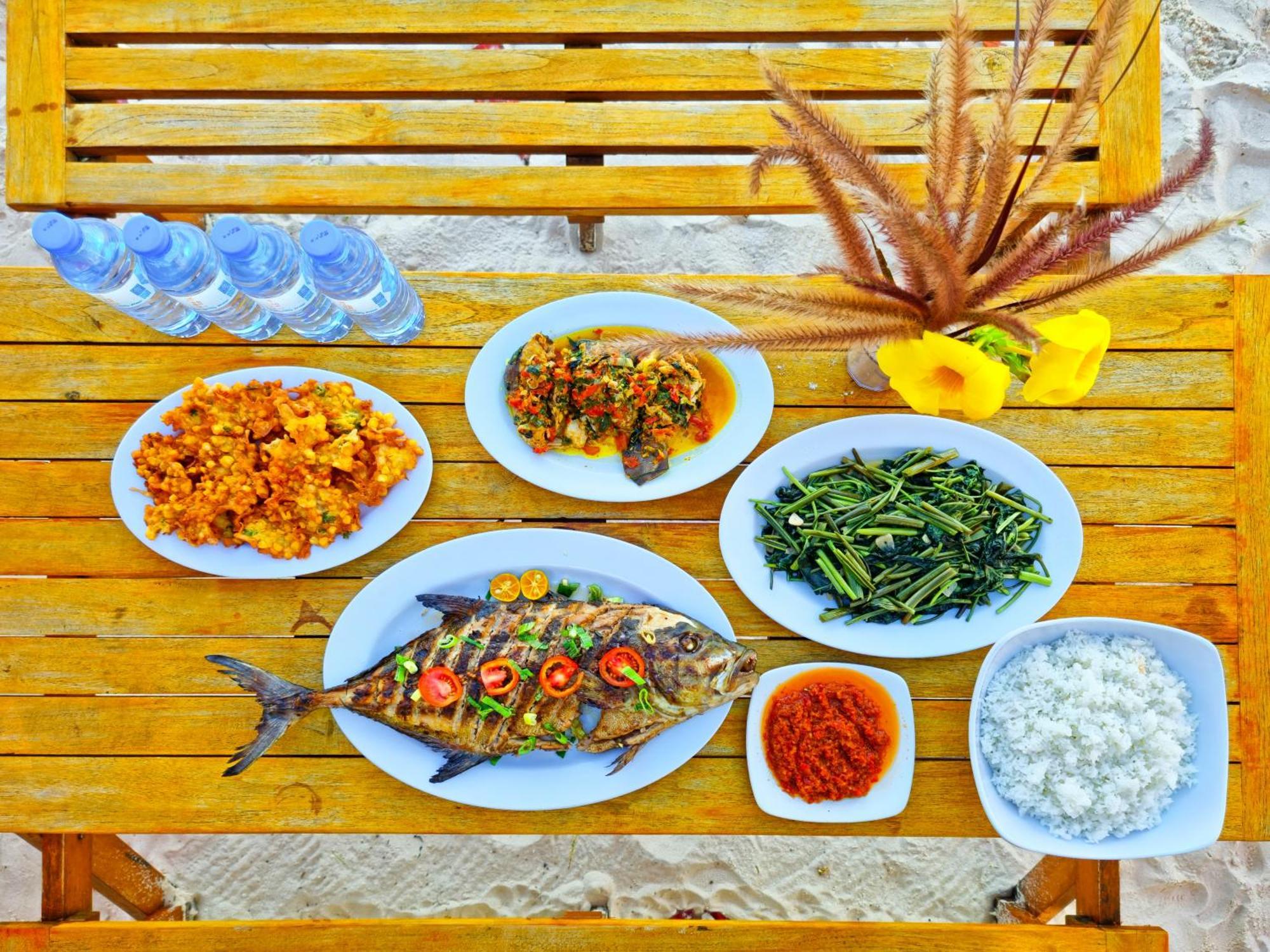 Lihaga Island & Beach Club Serai ภายนอก รูปภาพ
